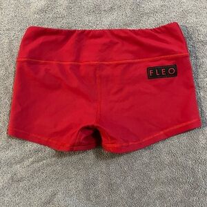 Red Fleo shorts. Size Medium. Rarely worn.